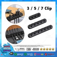 Cable Holder Cable Organizer/ Cable Clip/ | 3 Slots 5 Slots 7 Slots Universal For Premium Earphone U
