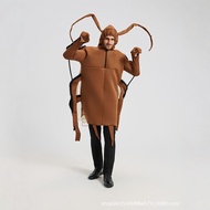 Halloween Cockroach cosplay Costume Adult Funny Party Dress Up Stage Costume