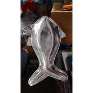 bekas ikan siakap seekor steel