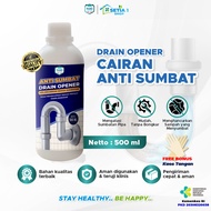 Cairan Anti Sumbat 500ml KLINO CARE Pembersih Saluran Pipa Wastafel WC