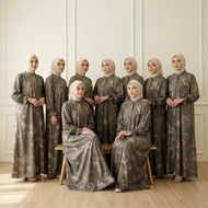 UNIFORM GAMIS FOR STUDY GIRLS & WEDDINGS | Gamis Midi Home Dress EMYRA Busui Comfortable to Wear Pre