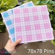 ANEMONE Perler Beads Boards, DIY 78x78Pins Fuse Beads Pegboards, Durable Creative Heat Resistant Squ