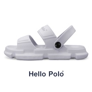 Hello Polo รองเท้าแตะ แฟชั่น กันลื่น สำหรับผู้หญิง ผู้ชาย หนา 3cm นุ่มใส่สบาย เหมาะกับทุกฤดู รุ่น HP-8012