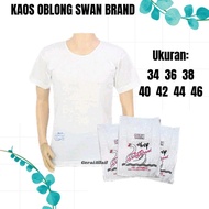 Oblong swan brand t-shirt in oblong SWAN BRAND /swan black_BOO_