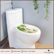 Koi Fish (33x39cm) - Toilet Sticker / Toilet Sticker