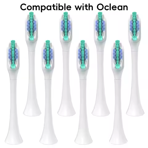 2/4/8/12pk Compatible with Oclean Electric Toothbrush Replacement Brush Heads, Toothbrush Head for S