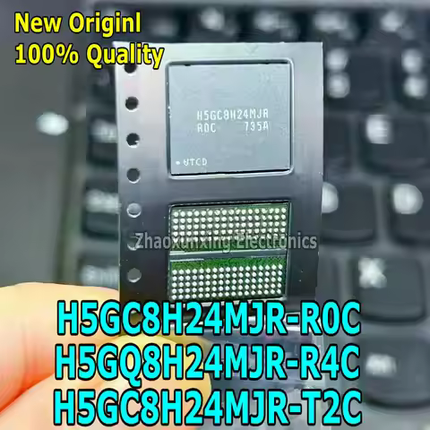 1PCS New H5GC8H24MJR-R0C H5GQ8H24MJR-R4C H5GC8H24MJR-T2C H5GC8H24MJR DDR5 8G BGA Chipset