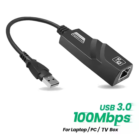 10/100/1000Mbps USB C Type-C Ethernet To RJ45 2.5G USB 3.0 Wired Adapter Converter Lan Network Hub F