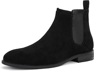 Men's Chelsea Boots Comfortable Suede Dress Boots Chukka Ankle Boots