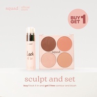 squad cosmetics sculpt and set