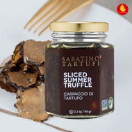 SABATINO Truffle Slice in Oil 90gทรัฟเฟิลดำ หั่นเว่นในน้ำมัน ทรัฟเฟิลดำ Summer Truffle Slice