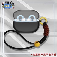 for Baseus AirGo AS01 Protective Case Nylon Lanyard Soft Cover Baseus AirGo 1 Ring AS10 Shells Washa