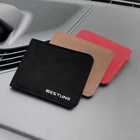 Car Driver License Card Bag Auto Accessories For Bestune T77 Pro T33 NAT T99 B70 2021 X70 T55 B50 B7