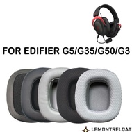 LEMONTRELQAT 1Pair Ear Cushion, Replacement Headphone Accessories Ear Pads, Protein Leather Foam Spo