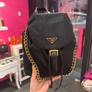Prada 金鍊後背包/王吉娜古董精品