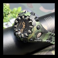 Montres Company 香港註冊公司(33年老店) 卡西歐 CASIO G-SHOCK G SHOCK GSHOCK 十年電池壽命 200米防水 黑綠色迷彩 GAV01 GAV01CMG GA