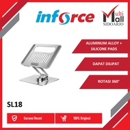Inforce Rotating Laptop Stand SL18 360 Degree Laptop Stand Holder 360 Degree tablet Stand Holder
