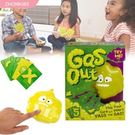 ZHOMKI89 Gas Out Family Party Game, Electronic Fart Sounds Hilarious Fart Card Game, Gifts Funny Gas