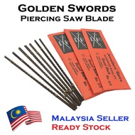 Golden Swords Piercing Saw Blade for Jewelry Making / Plastic Cutting / Metal Cutting / Wood Cutting