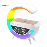 <Dobetter> Digital Clock with Speaker G-shaped Wireless Speaker G-shaped 15w Wireless Bluetooth 5.2 