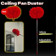 Ceiling Fan Duster Penyapu Sawang Sapu Sawang Siling Duster Brush Adjustable Microfiber Duster Ceili