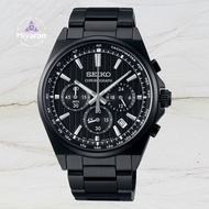 Jam Tangan Lelaki Kuarza Seiko SBTR037 Calibre 8T63 Sarung Tahan Karat Kaca Hardlex 《D》