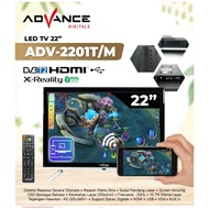 TV ADVANCE LED DIGITAL 22" ADV-2201T / TV DIGITAL TANPA SET TOP BOX / TV ADVANCE MURAH / TV LED