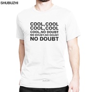 Men Tshirts Men's T Shirt Cool No Doubt Funny Short Sleeve B99 Brooklyn Nine Nine 99 Jake Peralta O 
