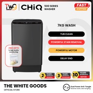 CHIQ 7KG / 10KG / 12KG 7 Programme Top Load Fully Auto Washer Washing Machine