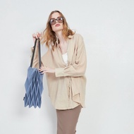 Pavi studio Thailand Cutie Designer Fashion Foldable Shoulder Bag Fog Blue