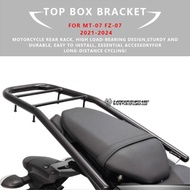 SALE MTKRACING Top Box Bracket For YAMAHA MT-07 2021-2024 FZ-07 Motorcycle New Luggage Rack Rear Rac