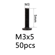 สกรูฟิลลิปส์หัวแบนสังกะสี M4 M2.5 M2ขนาดเล็กหน้ากาก DIY 3มม.-16มม.