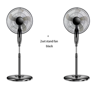 SIMMO Stand Fan 16 inch Floor Fan Home Office Shaking Head Vertical Fan 3 Speed Mode 5 blades silent