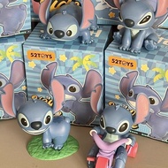 Stitch 52TOYS Disney Stitch Movable Clockwork Mystery Box Cute Stitch Trendy Play Doll Figure