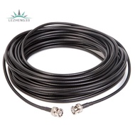 BNC Extension Cable RG-58 BNC Male to BNC Male Coaxial Cable Rg58A/U 50Ohm  Adapter Extension Cable