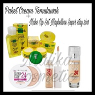 Temulawak Package 3in1 + Make Up Set Mybelline Superstay 3in1 (crem Sm, Soap ,toner, Makeupset Superstay3in