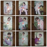 merchandise Nature Republic x NCT 127 Herbology Photocard Taeil Johnny Taeyong Yuta Doyoung Jaehyun 