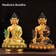 Small Hand-Painted Five Dhyani Buddhas Set: Sakyamuni, Amitabha  Medicine  Ratnasambhava  Amoghasidd