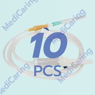 IV SET ชุดเซ็ตสายให้น้ำเกลือ Disposable Infusion set (10 ชิ้น)