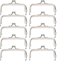Purse Clasp Change Coin Frame kiss for Purses Frames Clasps Crochet 10 pc Small and Closures Metal l