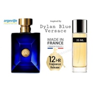 Argeville Perfume Long Lasting Parfum Inspired By Versace Dylan Blue 35 ML ( For Him )