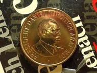 【麟雅堂】肯亞1995年１-Shilling銅鋼幣，全新《KM 29》