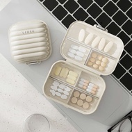 Pill Box Portable Medicine Packing Box Portable Small Pill Box Seven Days Per Week Portable Pill Packing Box Pill Dispenser