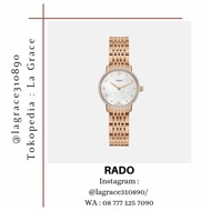 RADO R22896924 DIAMOND - JAM TANGAN WANITA - ROSEGOLD - ORIGINAL
