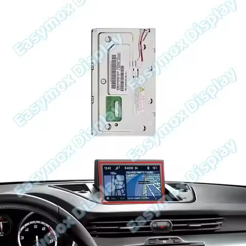 Display TX18D30VM2FAA/B For Citroen C3 C4 C5 C8 DS3 Radio Navigation 9673538880 Screen Replacement