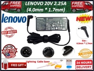 Lenovo 45W 20V 2.25A (4.0mm*1.7mm) For ADLX45NDC2A/ADLX45NCC3A/ADLX45NCC2A/ADLX45DLC3A/5A10H03910/45