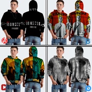 Eminem Hoodie Jumper Pullover Fullprint Polyester Jersey Material | EM-12002
