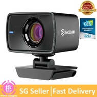 Elgato Facecam - 1080p60 True Full HD Webcam for Live Streaming, Gaming, Video Calls, Advanced Light