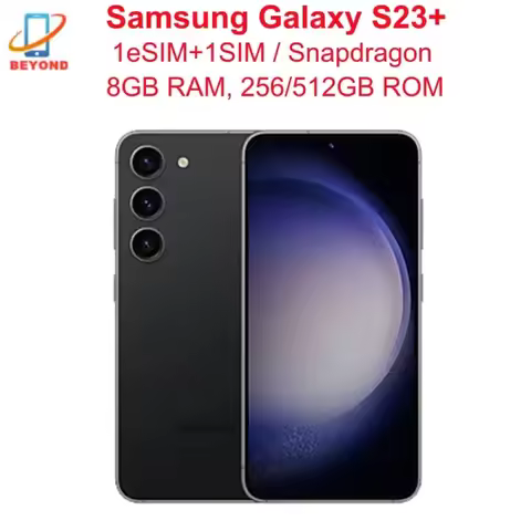 C Samsung Galaxy S23 Plus S23+ 5G S916U Original 6.6" OLED ROM 256/512GB RAM 8GB Snapdragon NFC Octa