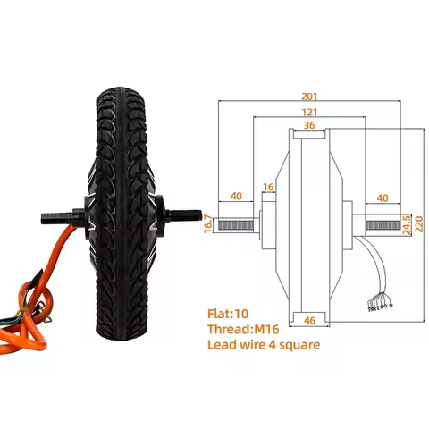 Electric Bicycle Wheel Drive Moped Engine Split Design Motor Buggy Motor 48V 60V 72V 1500W 3000W 350